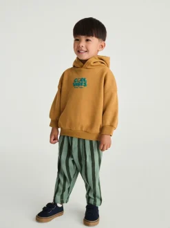 Roestbruin - Cool Vibes Printed Hoodie and Joggers Set (3mths-7yrs)