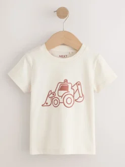 Roestrood - Set van 2 Pieces van corduroy overshirt en T-shirt Met capuchon (3mnd -7jr)