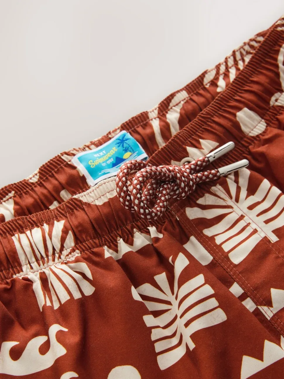 Roestrood - Zwemshort met print