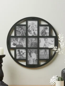 Ronde fotolijst voor meerdere foto's