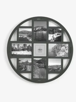 Ronde fotolijst voor meerdere foto's