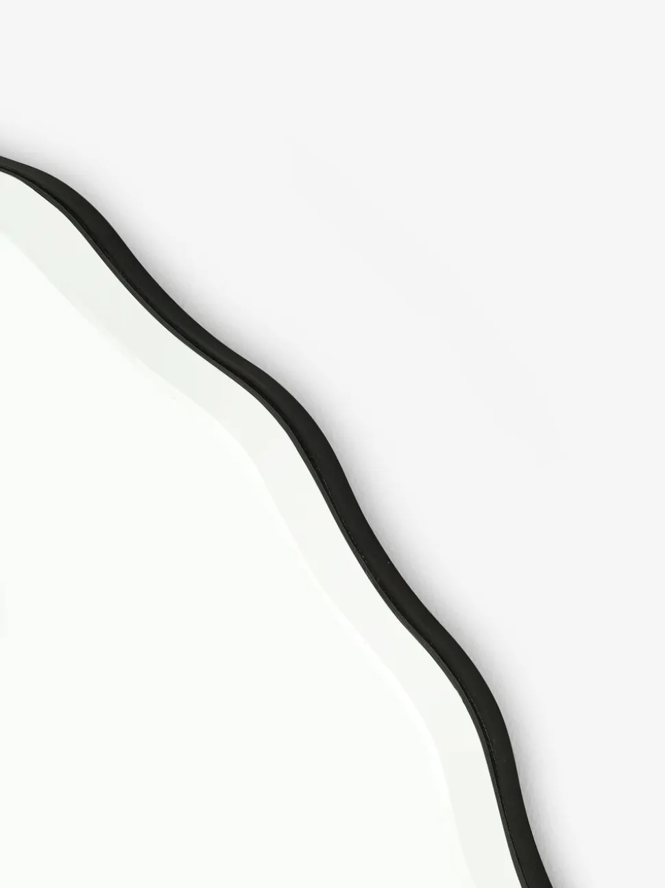 Ronde geschulpte wandspiegel 60x60cm