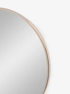Ronde wandspiegel met vlinders