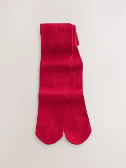 Rood - 80 Denier schoolmaillot