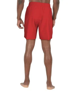 Rood - 7 inch - Nike Essential volley-zwemshort