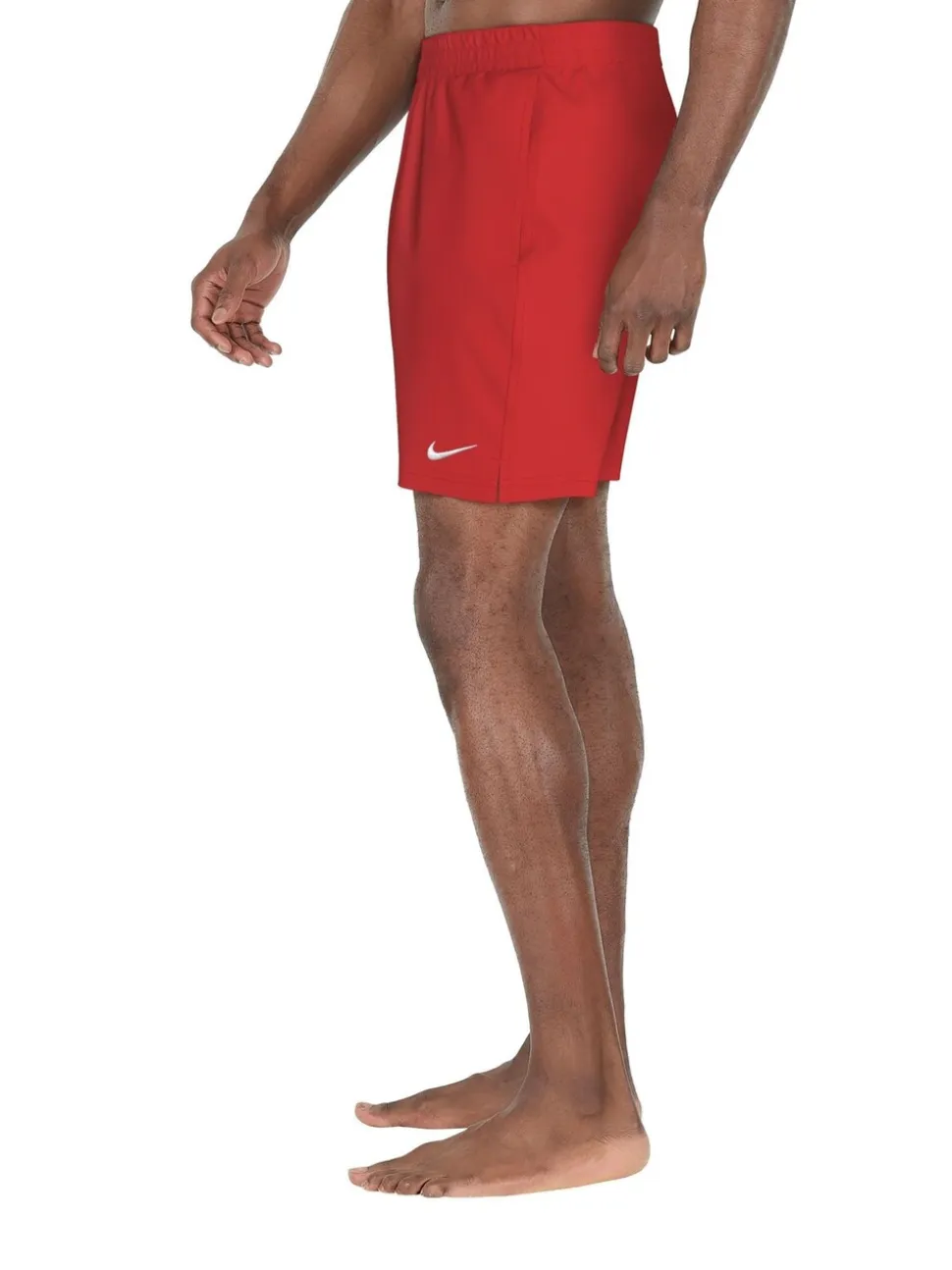 Rood - 7 inch - Nike Essential volley-zwemshort