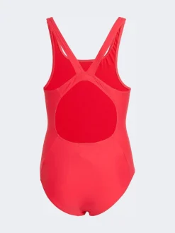Rood - adidas Badpak met V-rug voor kinderen
