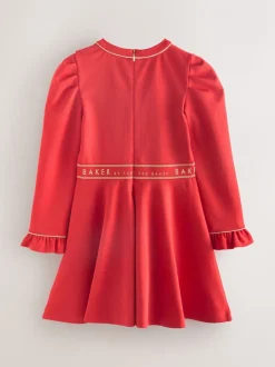 Rood - Baker by Ted Baker - Ponté jurk
