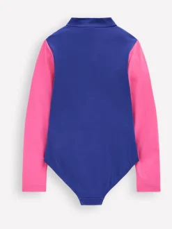 Rood - Boden badpak met lange mouwen