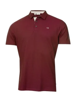 Rood - Calvin Klein Golf Uni poloshirt