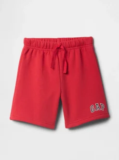 Rood - Gap joggingbroek met elastische taille met logo (6 mnd - 5 jr)