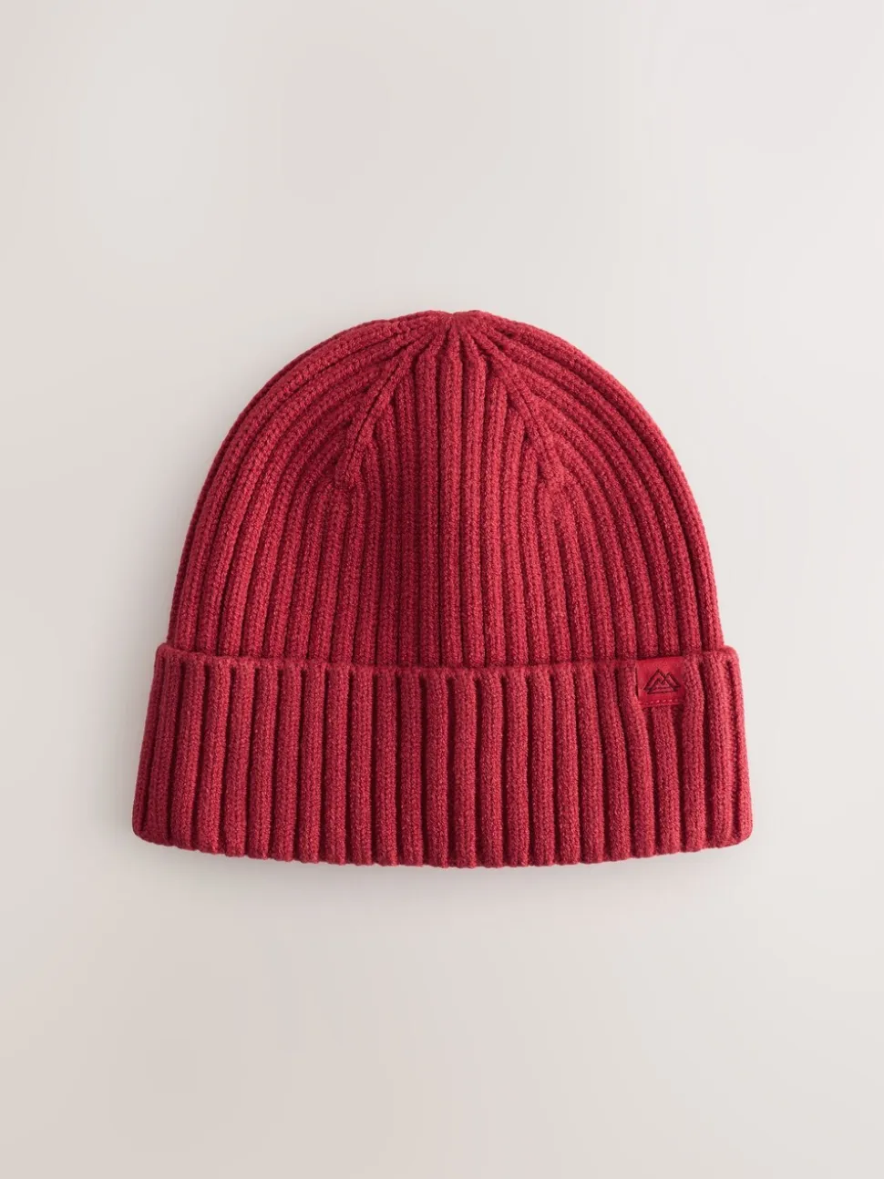 Rood - Gebreide beanie-muts (1-16jr)