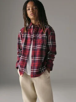Rood - Geruit Superdry hemd