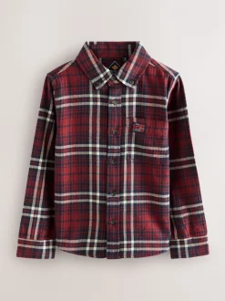 Rood - Geruit Superdry hemd