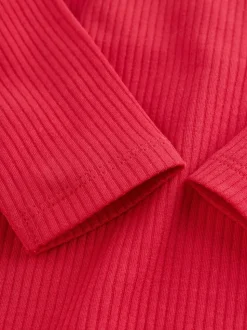 Rood - Kerstmis Baby Bodysuit