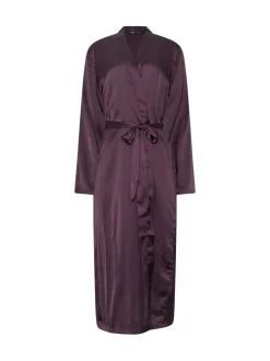 Rood - Long Tall Sally Satin Maxi Robe