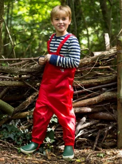 Rood - Muddy Puddles Originals - Waterdichte tuinbroek
