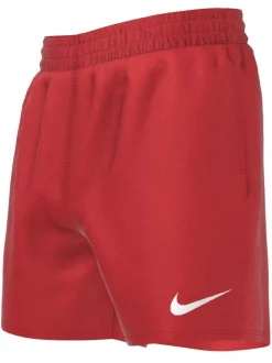 Rood - Nike - Volley zwemshort van 4 inch