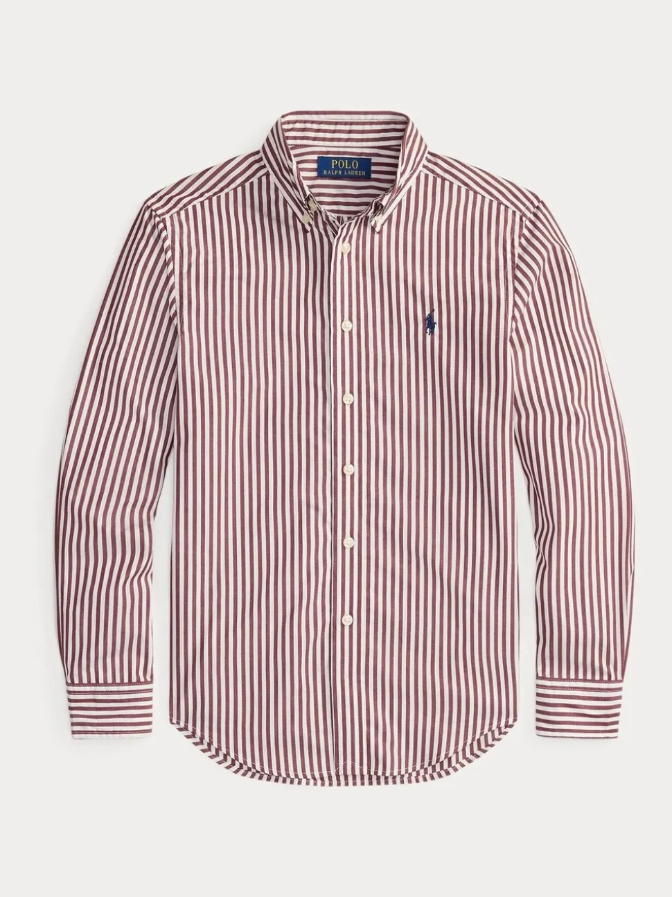 Rood - Polo Ralph Lauren Boys Stripe Shirt