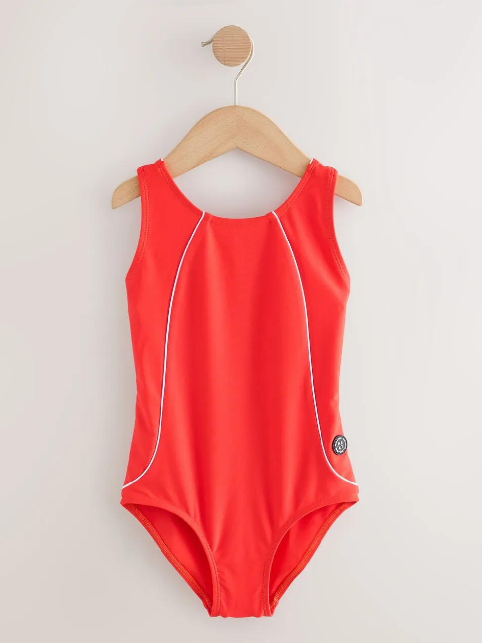 Rood - Racerback Swimsuit (3-16yrs)