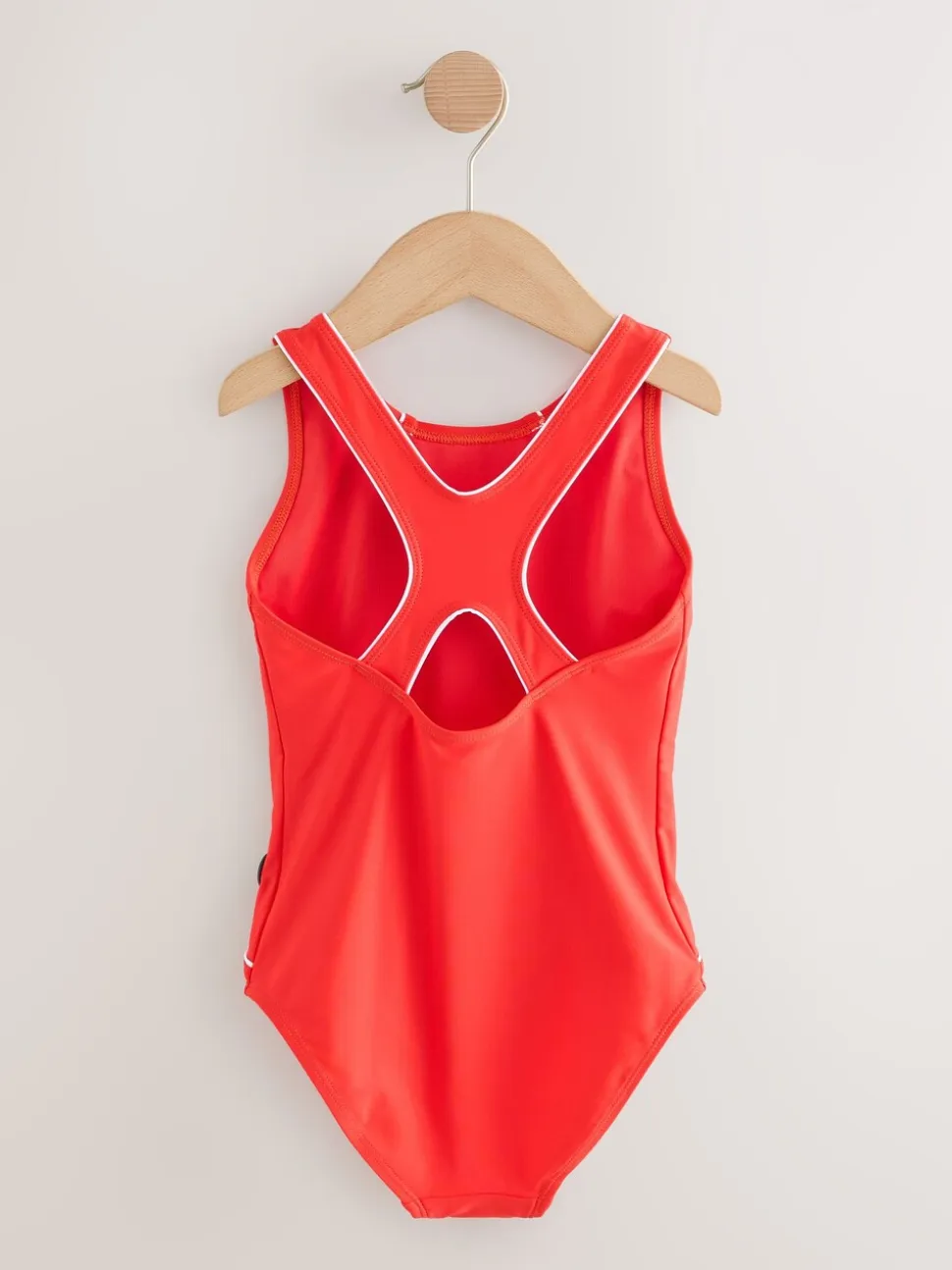 Rood - Racerback Swimsuit (3-16yrs)