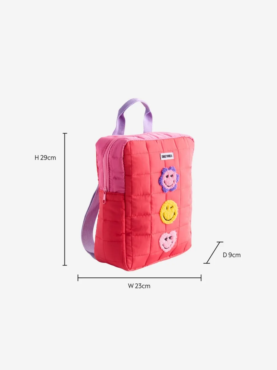Rood - SmileyWorld® Rucksack