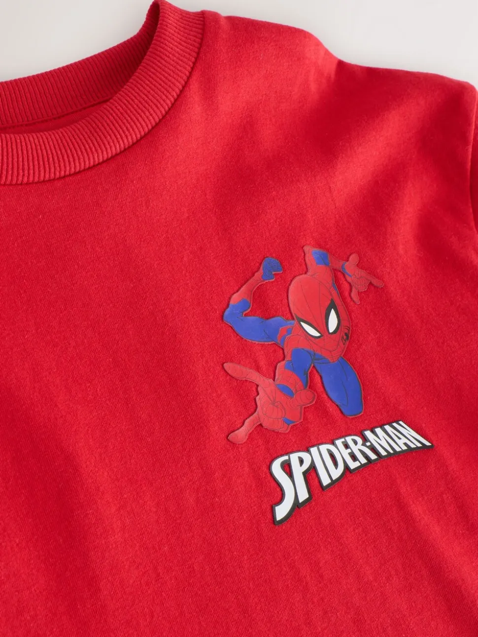 Rood - Spiderman T-shirt met korte mouwen (3-16jr)
