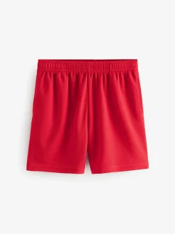 Rood - Sportshort (3-16 jr)