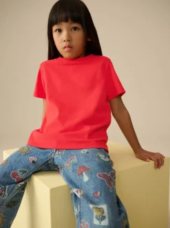 Rood - T-shirt (3-16 jr)