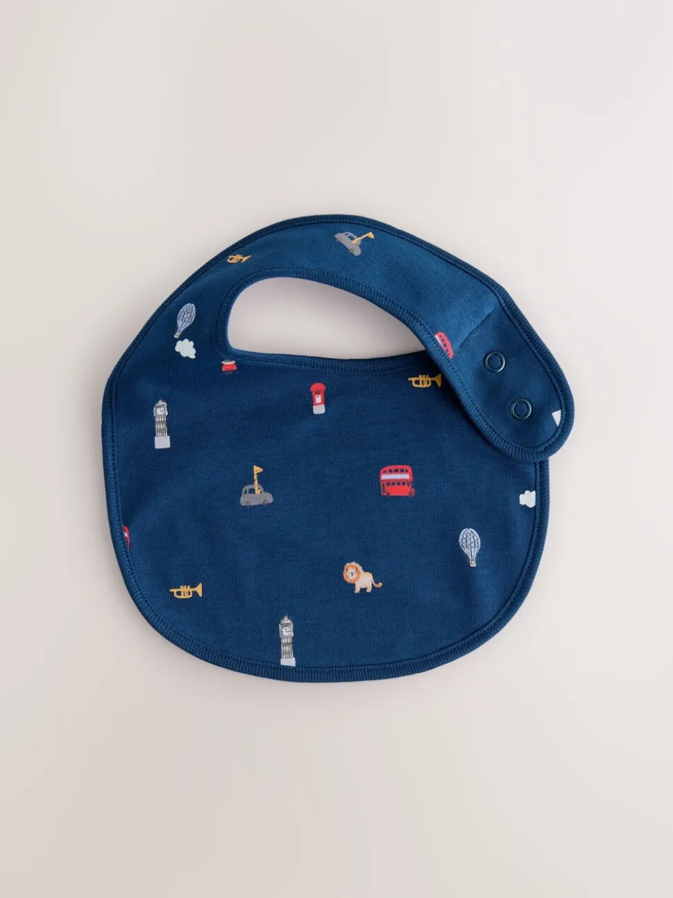 Rood - Verpakking met 3 babyslabbetjes