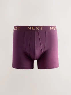 Rood - Verpakking van 10 - Boxershorts met A-voorkant