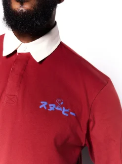 Rood Snoopy - Rugbyshirt