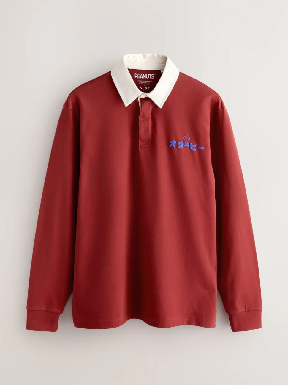 Rood Snoopy - Rugbyshirt