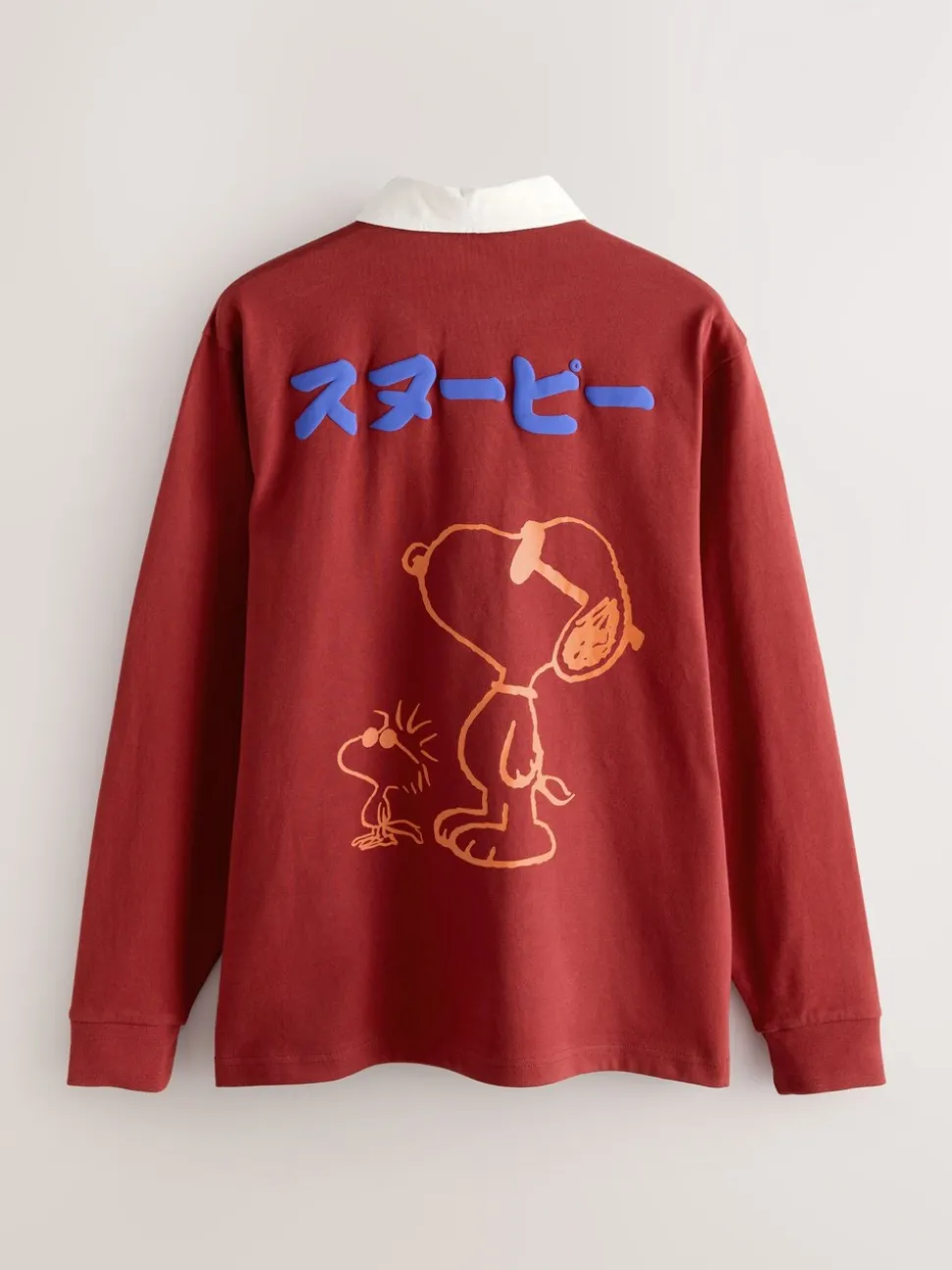 Rood Snoopy - Rugbyshirt