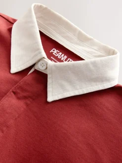 Rood Snoopy - Rugbyshirt