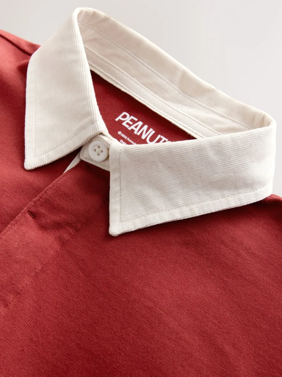 Rood Snoopy - Rugbyshirt