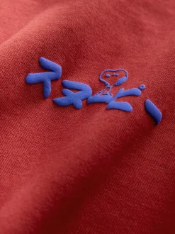 Rood Snoopy - Rugbyshirt
