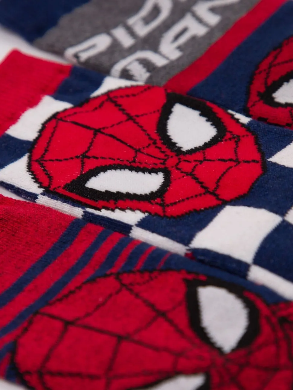 Rood Spider-Man™ - Vanilla Underground set van 6 paar Character jongenssokken