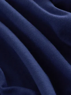 Rood/blauw - Set van 2 geweven geruite pyjama's met lange mouwen (3-16jr)