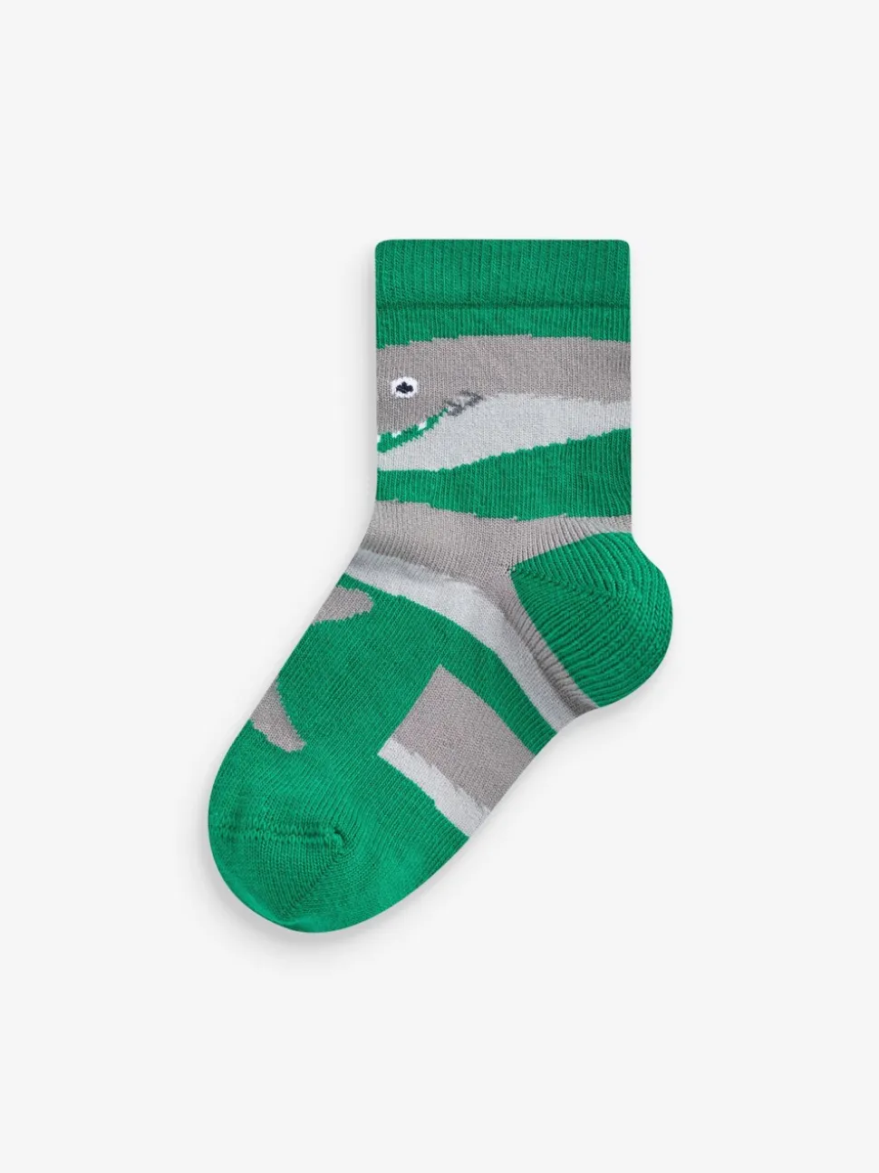 Rood/blauw/groen met dierenprint - Verpakking van 7 paar sokken met hoog aandeel katoen