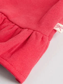 Rood/crèmekleurig - Baby Strik Sweater en Leggings Set 2 Pieces (0mnd-2jr)
