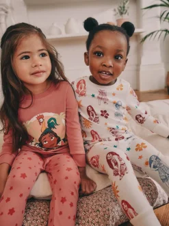 Rood/ecru - Moana Snuggle Pyjamas 2 Pack (9mths-10yrs)