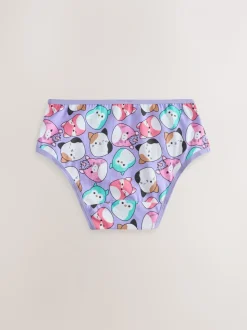 Rood/groen - 100% katoenen Squishmallow Onderbroeken set van 5 (5-14jr)