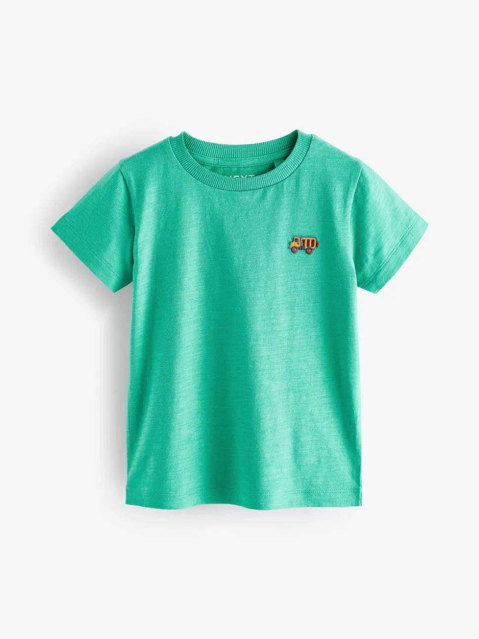 Rood/groen - Set van 5 T-shirts met korte mouwen (3mnd-7jr)
