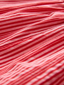 Rood/roze - Korte broek met strepen (3-16jaar)