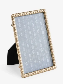 Rope Twist Metal Photo Frame