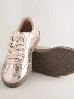 Roségoudkleurig - Retro sneakers