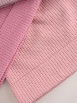 Roze - 3 Pack Baby Mutsjes (0-18mnd)