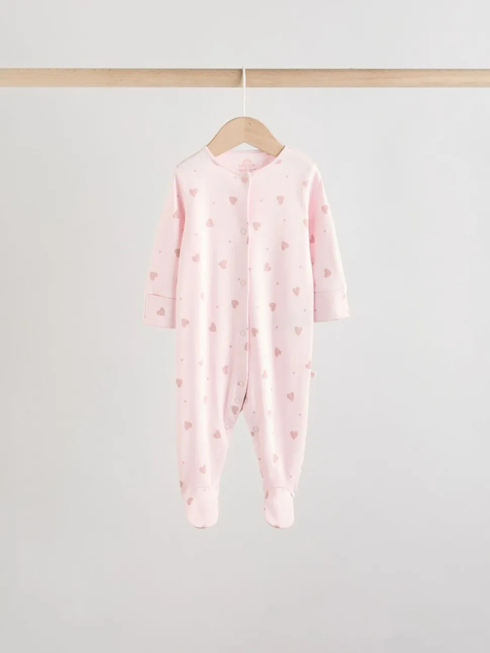 Roze - 7 Pack Baby slaappakken (0mnd-3jr)