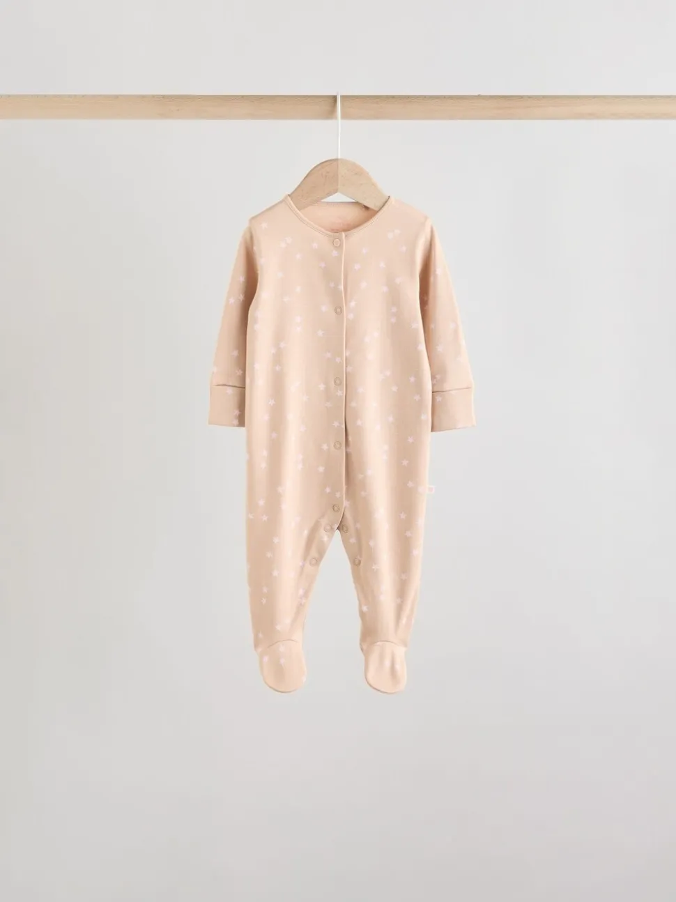 Roze - 7 Pack Baby slaappakken (0mnd-3jr)